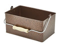 Rectangular Table Caddy 24.5 x 15.5 x 12.5cm Antique Copper