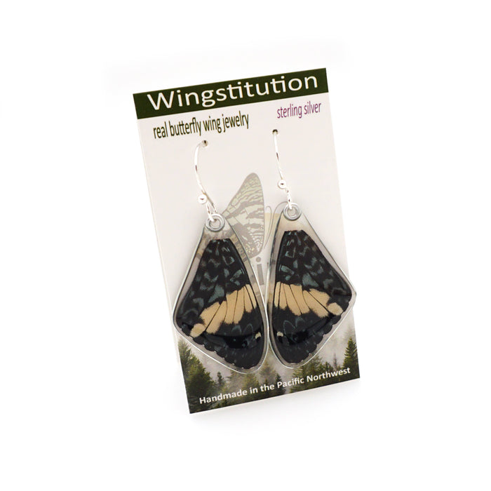Red Cracker Butterly Earrings
