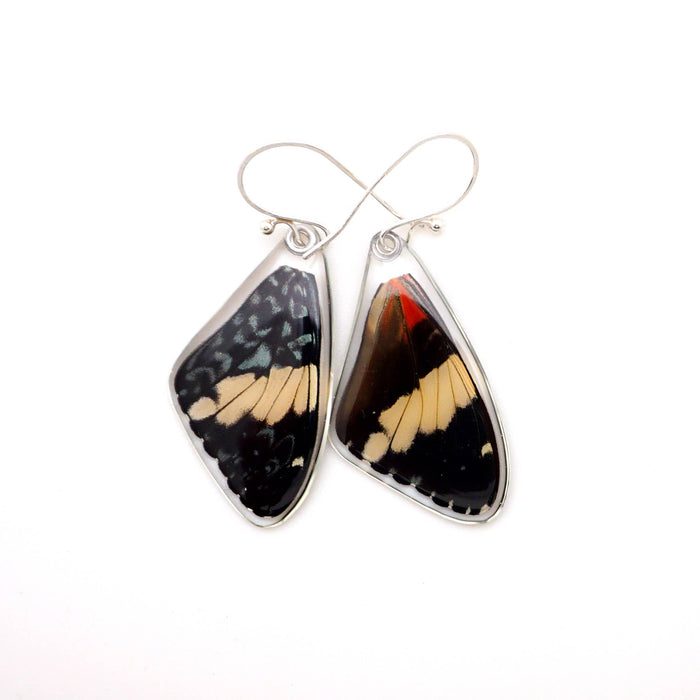Red Cracker Butterly Earrings