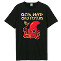 Red Hot Chili Peppers T-shirt Fire Squid Amplified