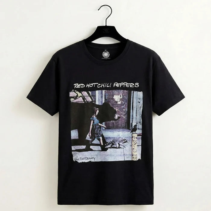 Red Hot Chili Peppers Unisex Premium Carbon T-Shirt: The Getaway Tracklist