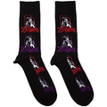Rob Zombie Unisex Ankle Socks: Multicolour Repeats Rock Off