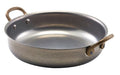 Round Dish Vintage Steel 18.5 x 4.5cm (Box Of 6)