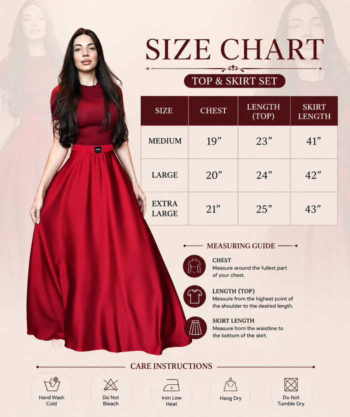 Ruby Elegance skirt Dress