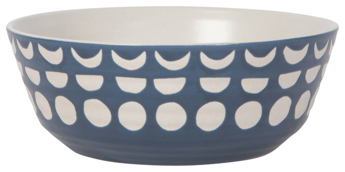 SALE - Danica Studio Ink Imprint Stoneware Bowl, 6 inch DIA