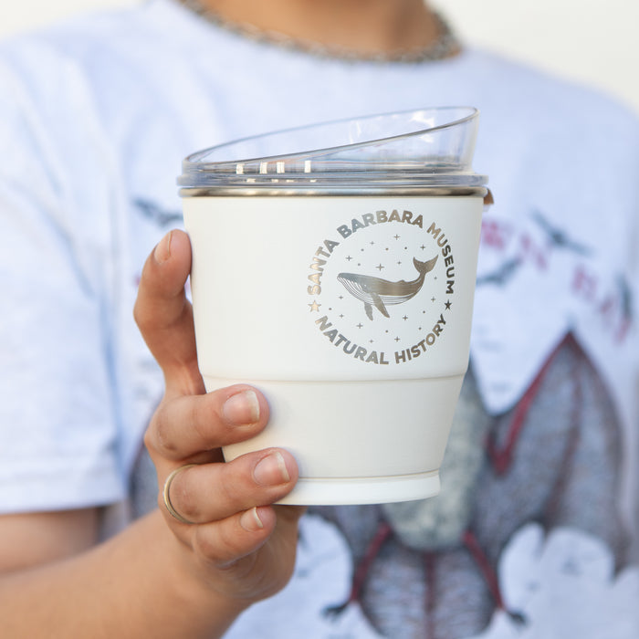 SBMNH Whale Wine Tumbler 10 oz.