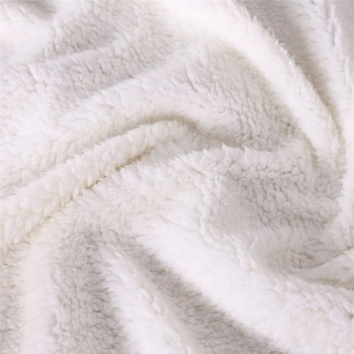 Schnauzer Christmas Throw Blanket