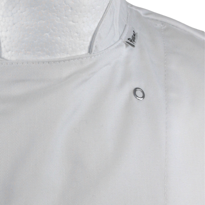 Scholar Chefs Jacket Press Stud Fastening