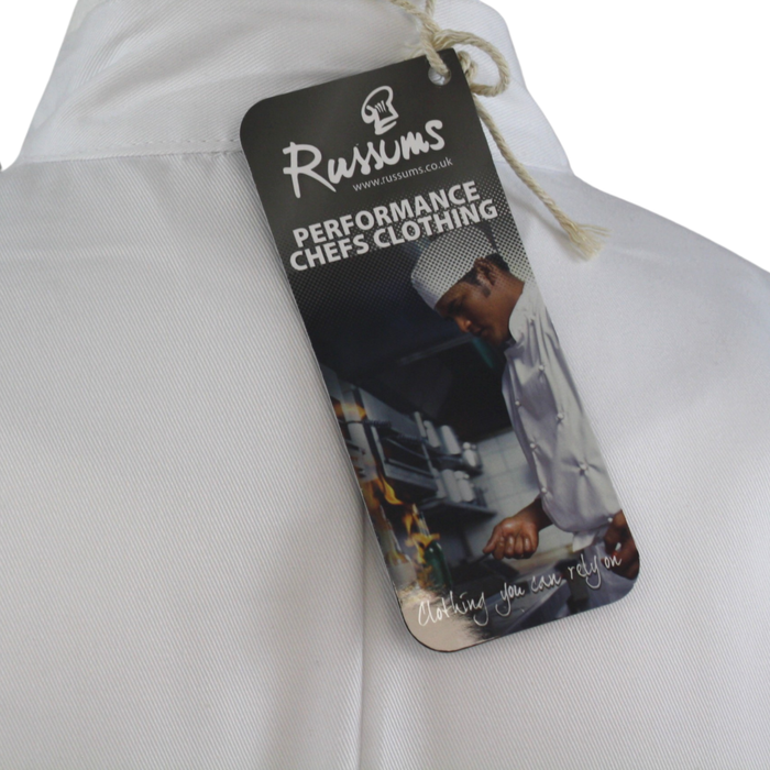 Scholar Chefs Jacket Press Stud Fastening