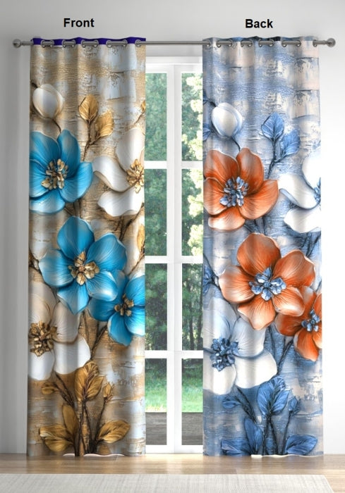 Sculpted Petals 🌸 Reversible Blackout Panel