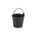Serving Bucket Galvanised Steel Black 10 x 7.7 x 9cm 50cl / 17.6oz (Box Of 12)