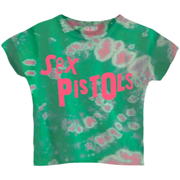 Sex Pistols Crop Top - Logo Rock Off