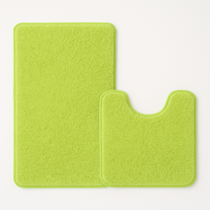 Shaggy Bath Mat | 2 piece set