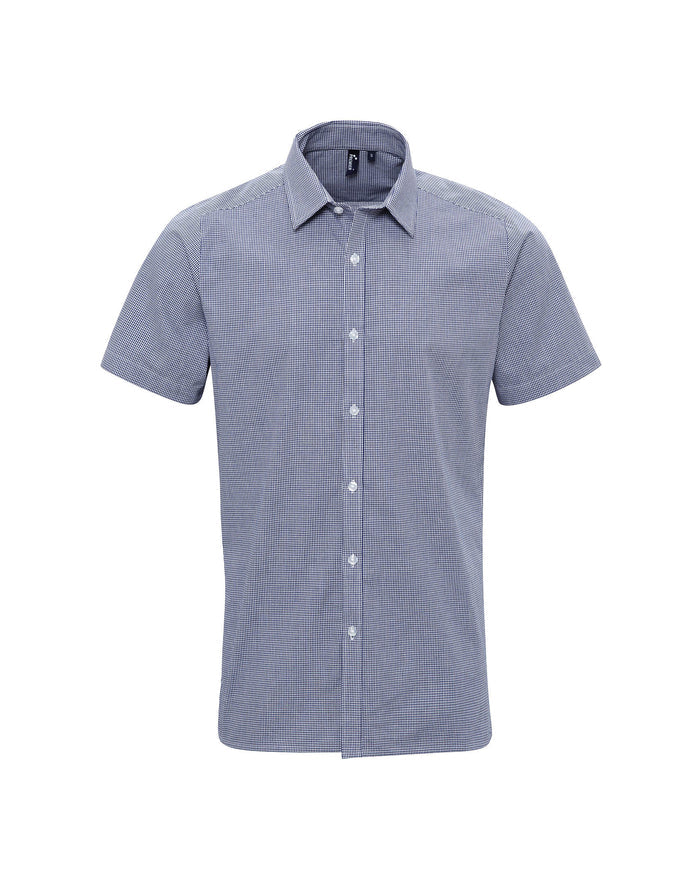 Short Sleeve Gingham Shirt