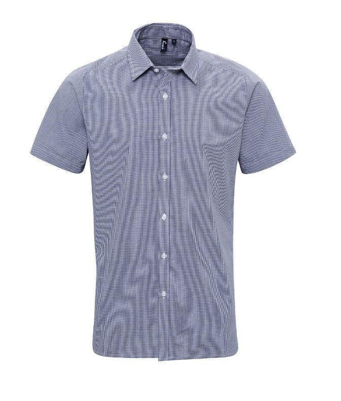 Short Sleeve Gingham Shirt