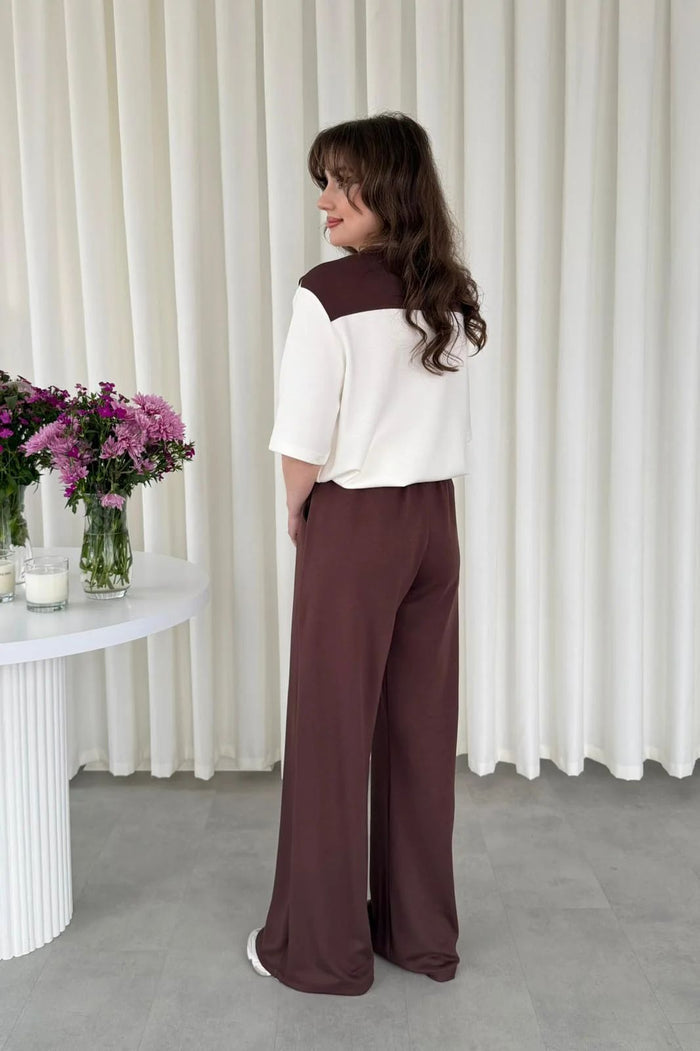 Shoulder Tie 2-Piece Suit