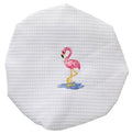 Shower Cap, Waffle Weave, Flamingo (Pink)