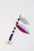 silver skalez merlot salmon trolling spinner