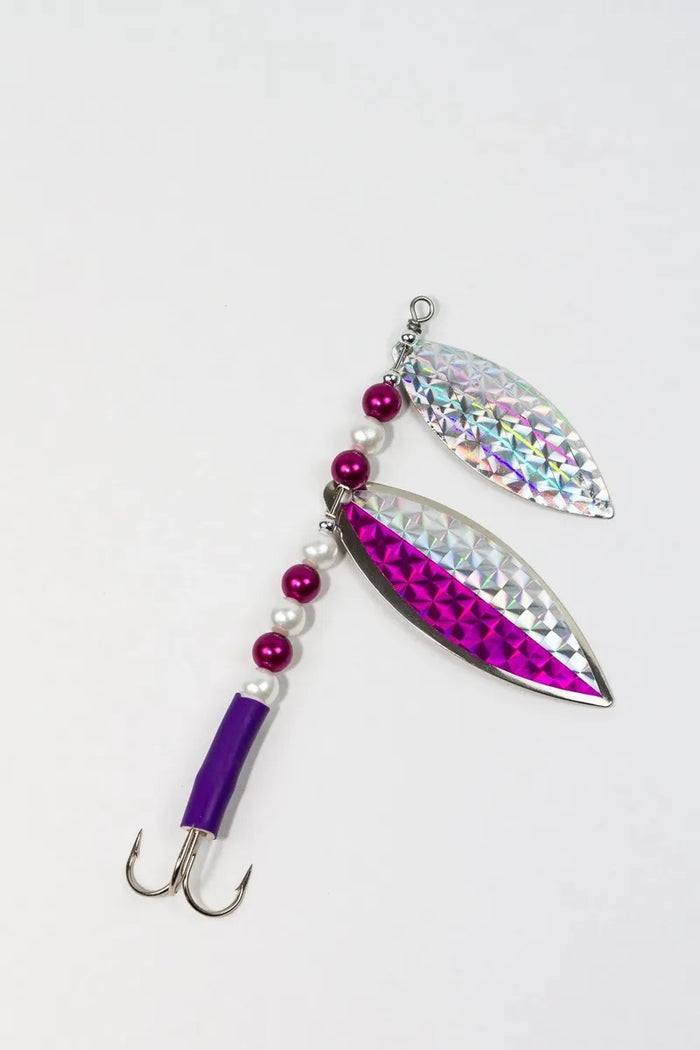 silver skalez merlot salmon trolling spinner
