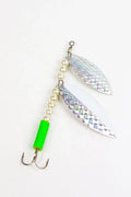 silver skalez vanilla ice salmon trolling spinner