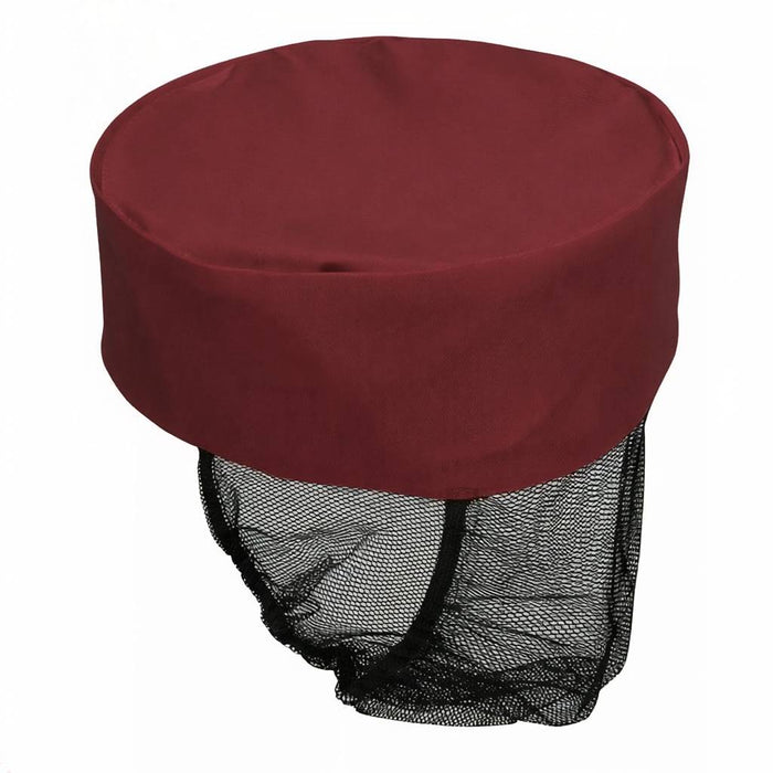 Skull Cap Poly/Cotton With Hair Net Snood