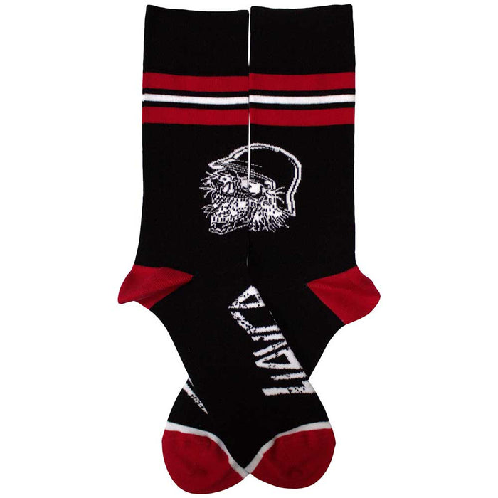 Slayer Unisex Ankle Socks: Skull Helmet Rock Off