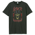 Slayer Unisex T-Shirt - Skull Helmet Amplified