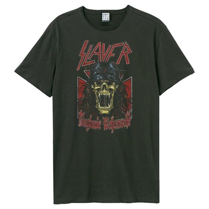 Slayer Unisex T-Shirt - Skull Helmet Amplified