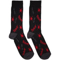 Slipknot Unisex Ankle Socks: All Over Print Splat The End, So Far Rock Off