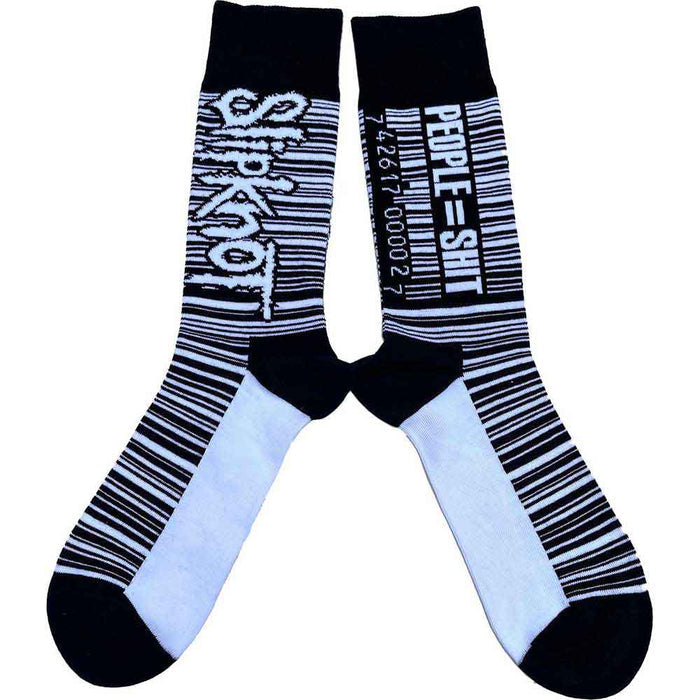 Slipknot Unisex Ankle Socks: Barcode Rock Off
