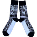 Slipknot Unisex Ankle Socks: Barcode Rock Off