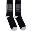 Slipknot Unisex Ankle Socks: Large Barcode Logo Rock Off