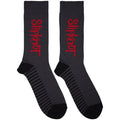 Slipknot Unisex Ankle Socks: Logo Vertical Rock Off