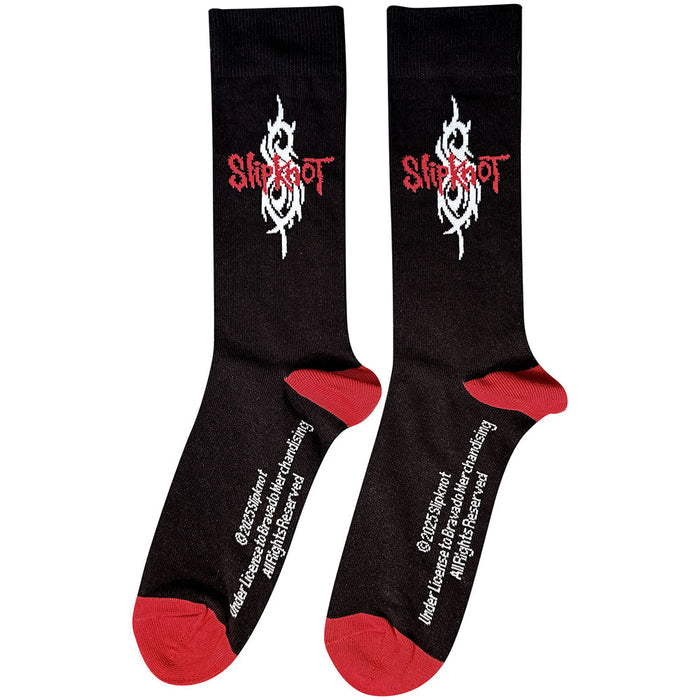 Slipknot Unisex Ankle Socks: Tribal S Text Rock Off