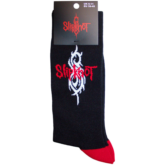 Slipknot Unisex Ankle Socks: Tribal S Text Rock Off