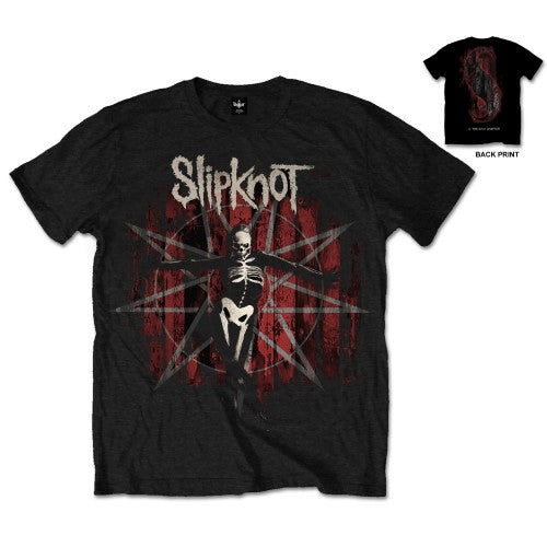 Slipknot Unisex T-shirt - .5: The Grey Chapter , Back Print Rock Off