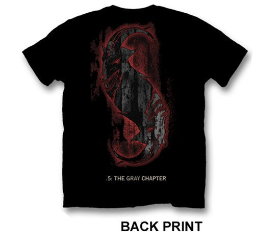 Slipknot Unisex T-shirt - .5: The Grey Chapter , Back Print Rock Off