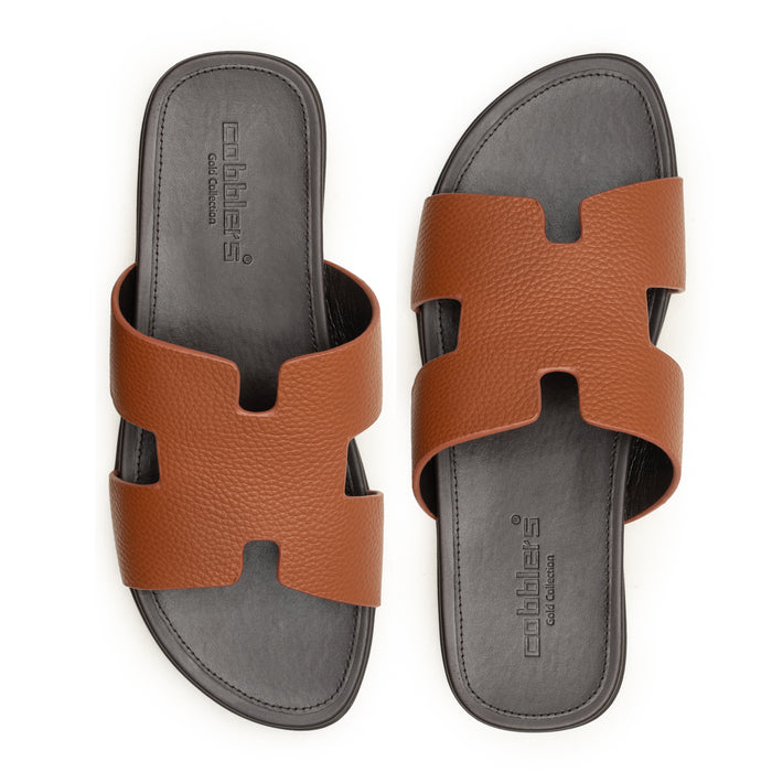Slippers BRN BLK