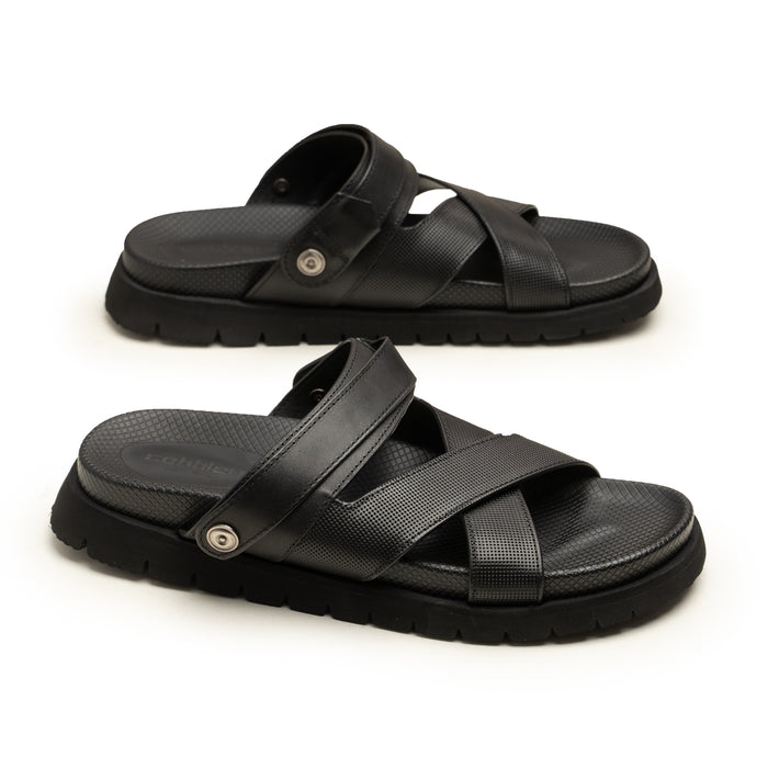 Slippers Double Sole BLK