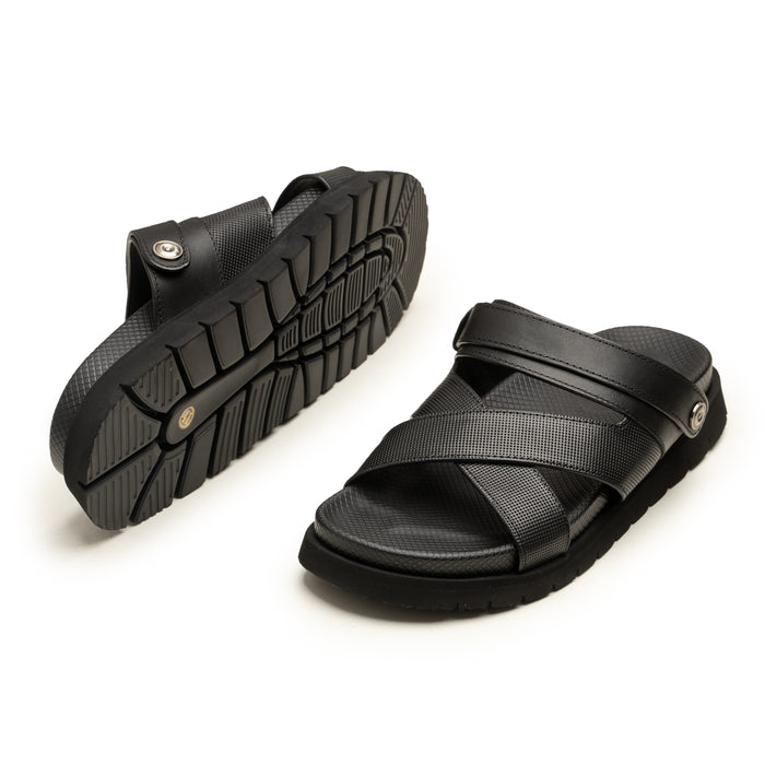 Slippers Double Sole BLK