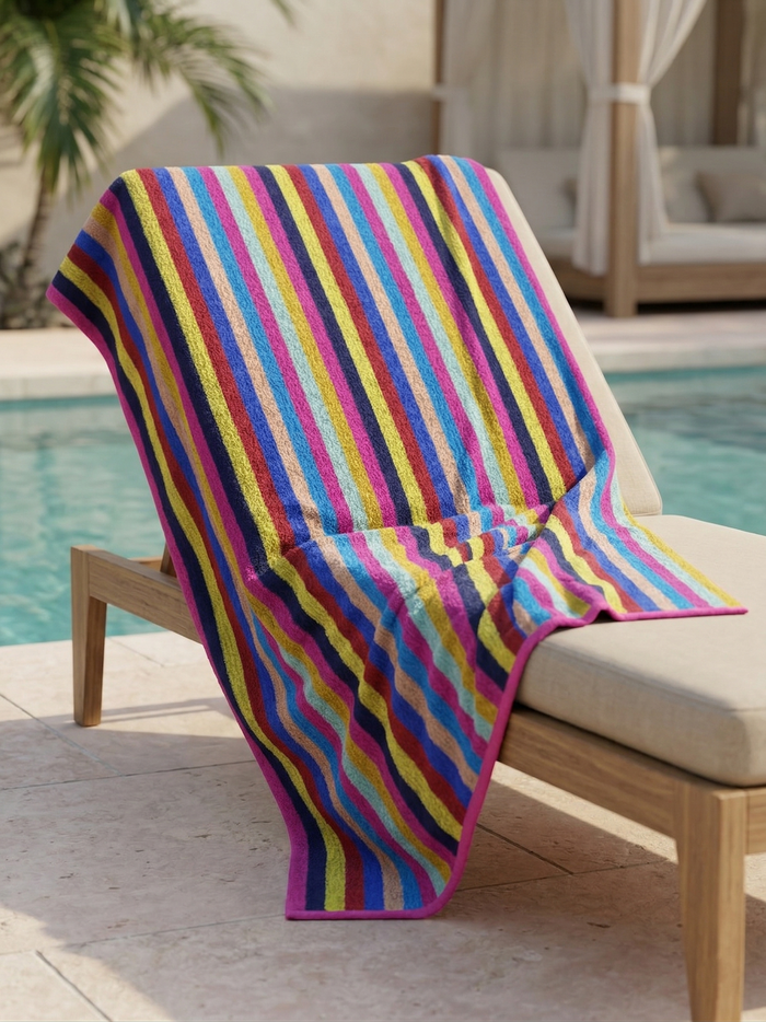 Small Stripe Beach Towel