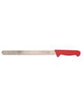 Smithfield 30Cm Scalloped Slicer Coloured Samprene Handle