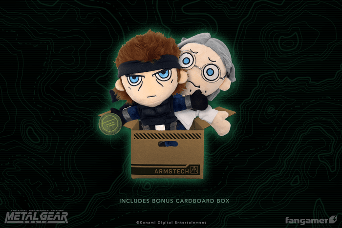 Snake and Otacon Plush Set