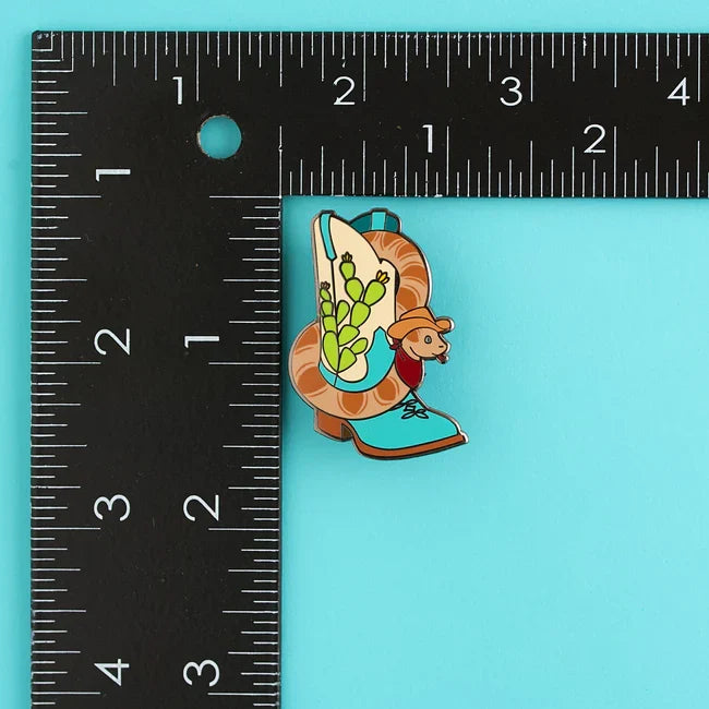 Snake in my Boot Pin