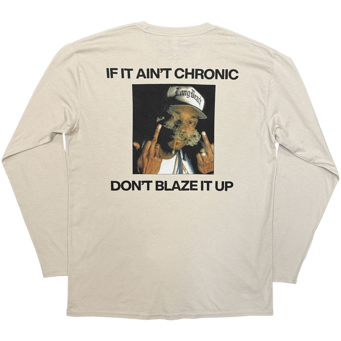 Snoop Dogg Unisex Long Sleeve T-Shirt: Middle Finger