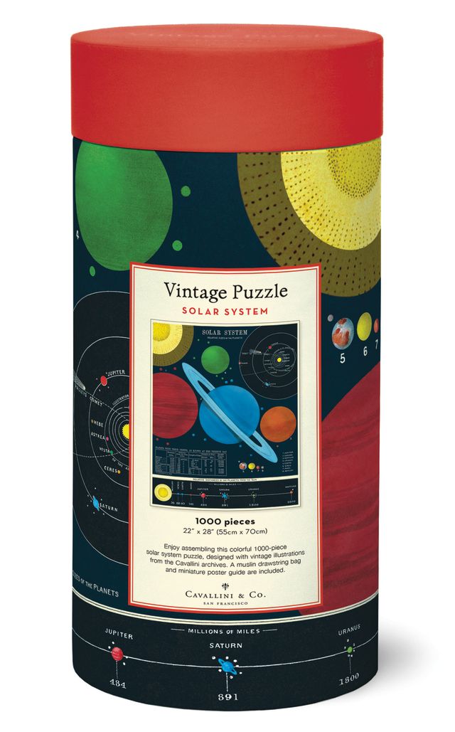 Solar System 1,000pc Puzzle