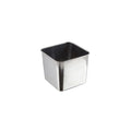 Square Tub Stainless Steel 8 x 8 x 6cm (Box Of 12)