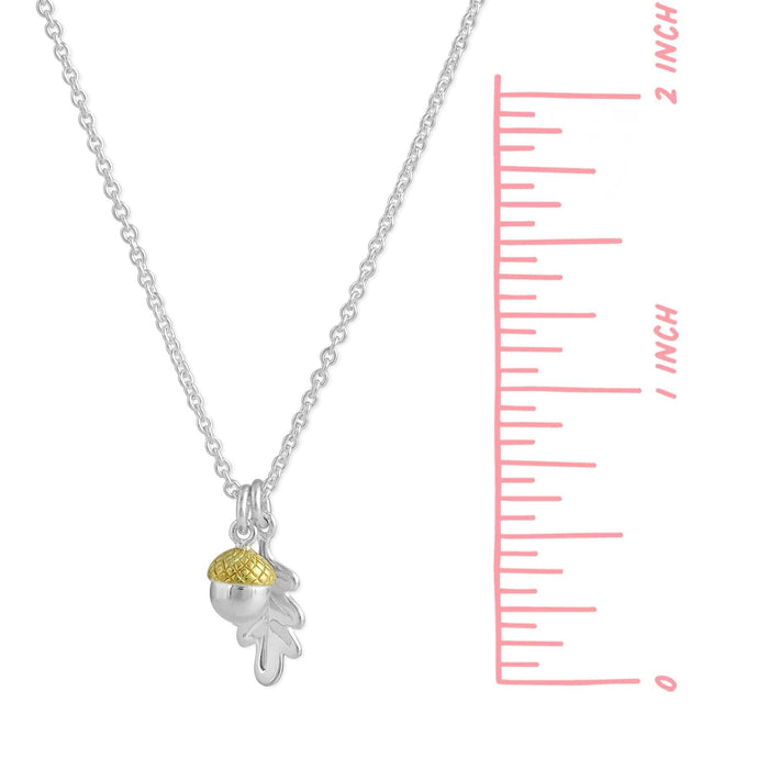 SS Acorn Necklace