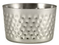 Stainless Steel Hammered Mini Serving Cup 22cl / 7.75oz (Box Of 12)