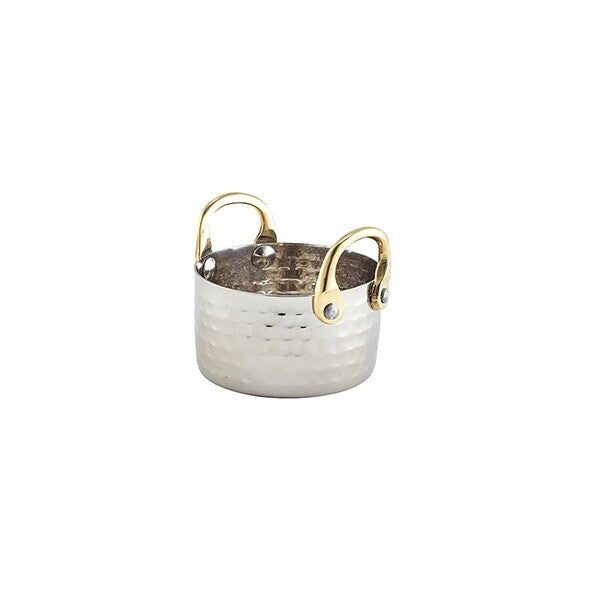 Stainless Steel Mini Hammered Casserole Dish 9.2 x 5cm 32cl / 11.25oz (Box Of 12)